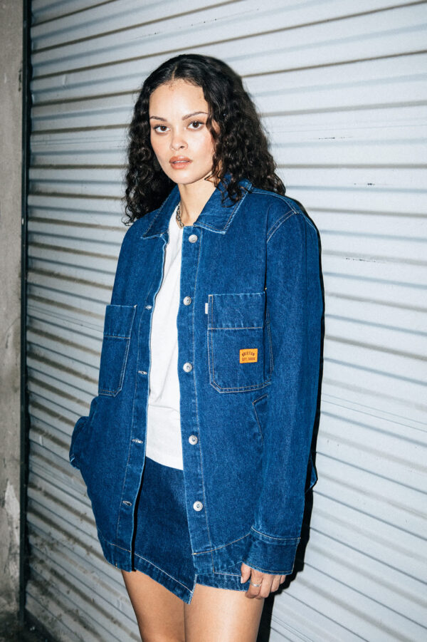 Durham Shirt Jacket - Rinse Denim
